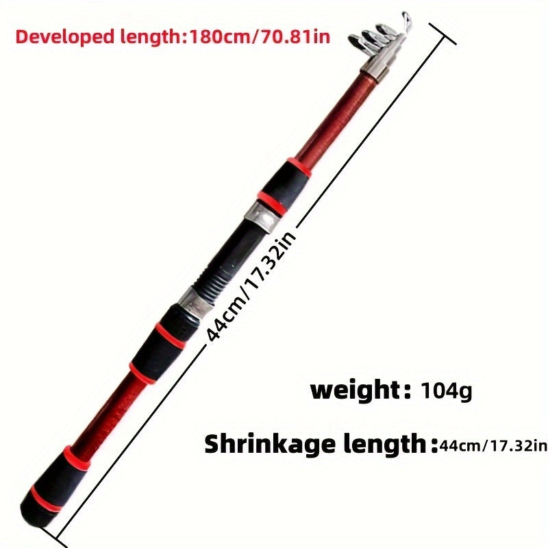 Premium Telescopic Fishing Rod Kit