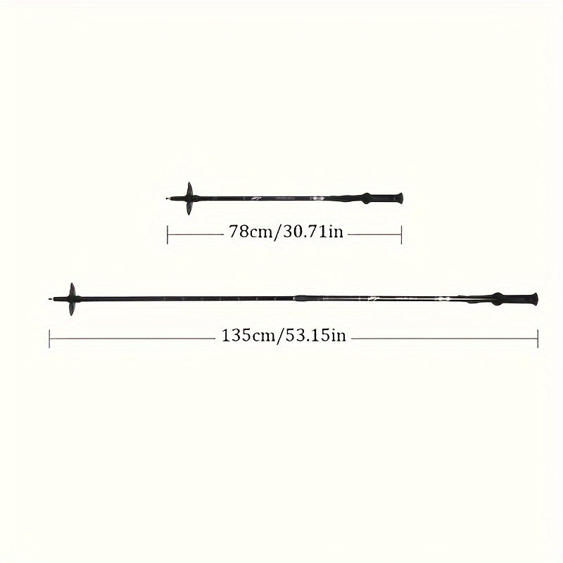 Adjustable Aluminum Alloy Ski Poles