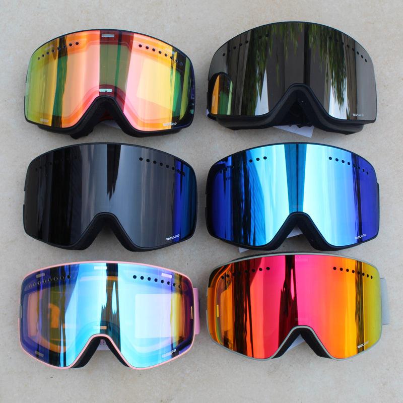 Magnetic Double Layer Ski Lens/Ski Goggles