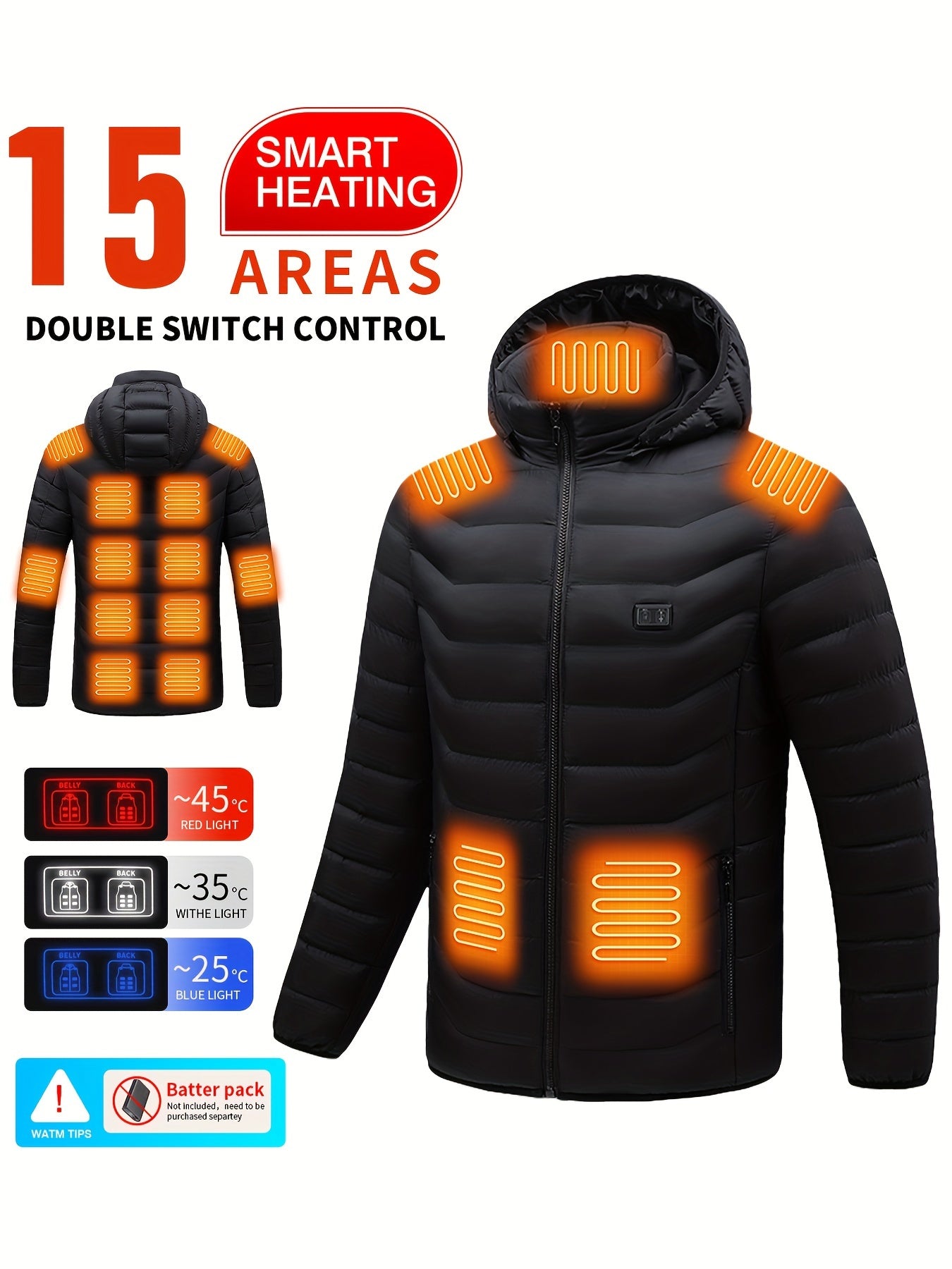 Winter Warrior Heated Padded Jacket