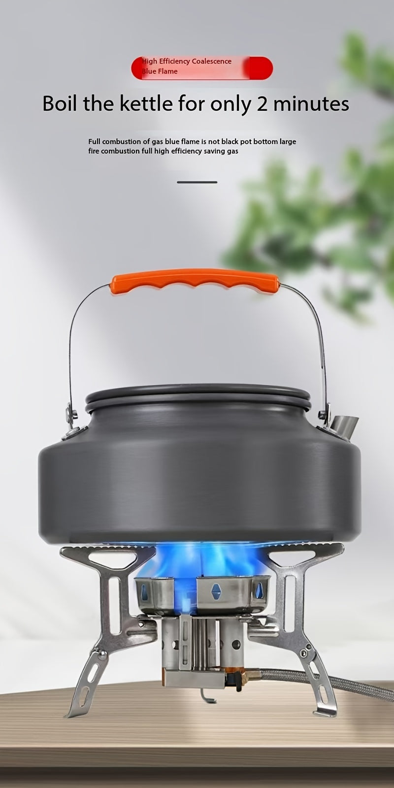 3-Head Camping Stove Set