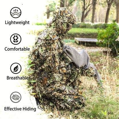 Lightweight Leafy Camouflage Suit