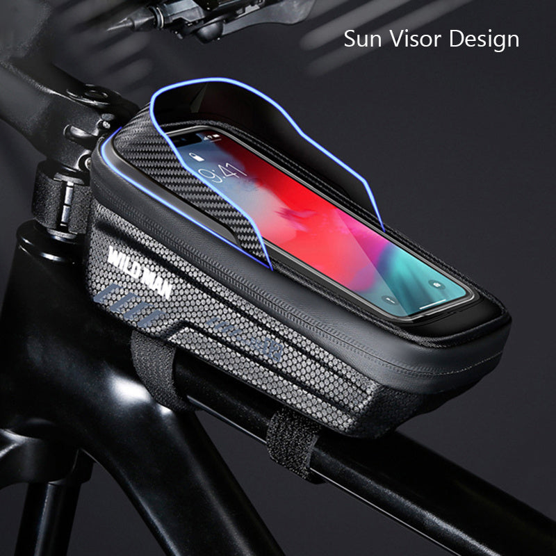 Waterproof Hard Shell Bicycle Frame Bag