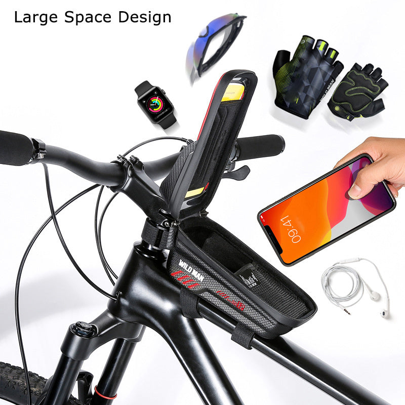 Waterproof Hard Shell Bicycle Frame Bag