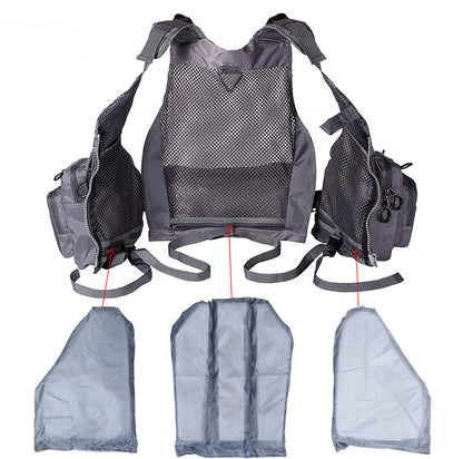 ProFish Adjustable Fishing Vest for Men and Women