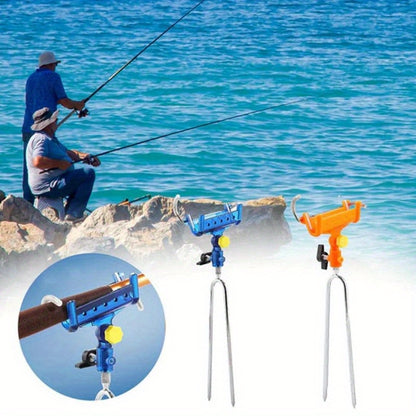 Premium Stainless Steel 360° Adjustable Fishing Rod Holder