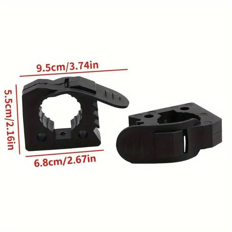 2pcs Synthetic Rubber Quick Fist Clamps