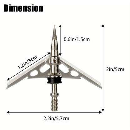 24Pcs 100Grain Archery Hunting Broadheads