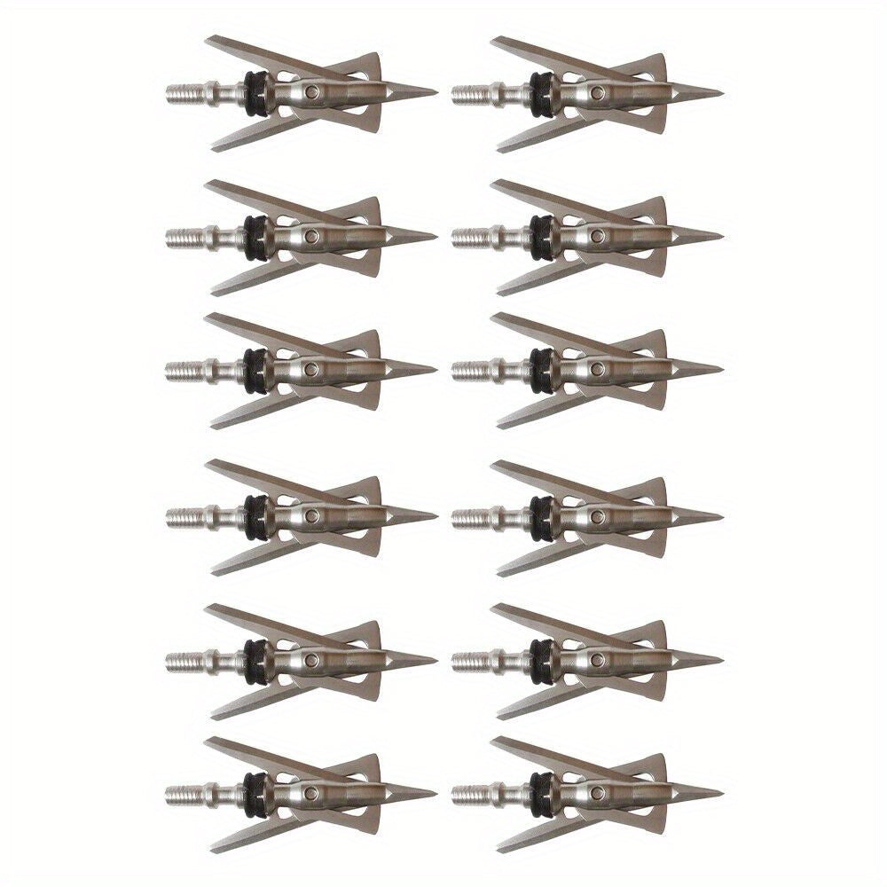 24Pcs 100Grain Archery Hunting Broadheads