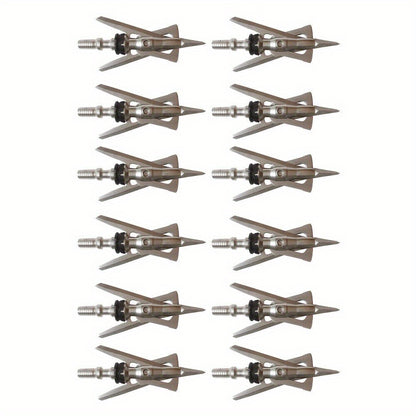 24Pcs 100Grain Archery Hunting Broadheads