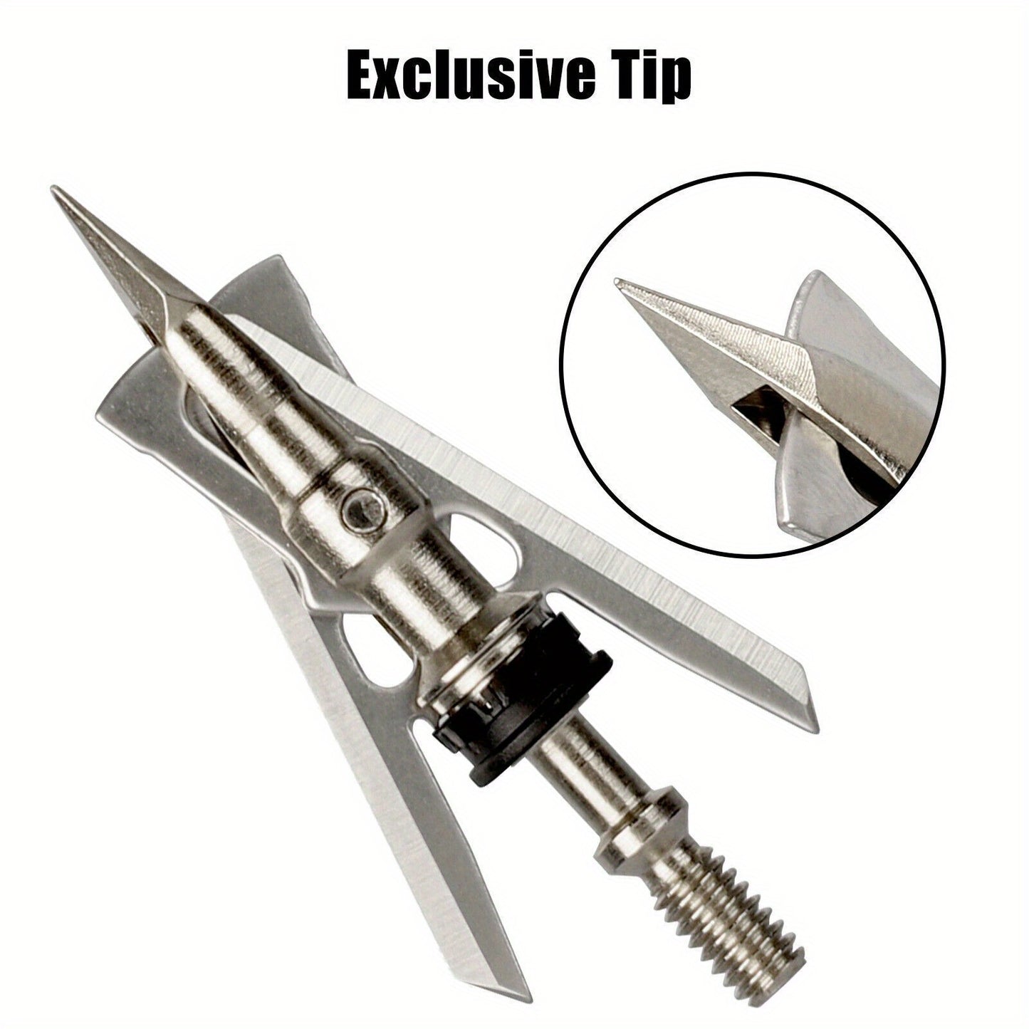 24Pcs 100Grain Archery Hunting Broadheads