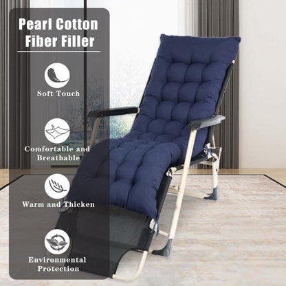 All-Season Polyester Lounge Chair Cushion