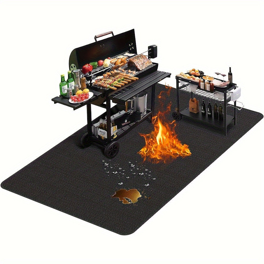 Fire-Resistant Grill Mat 72 x 39 Inches