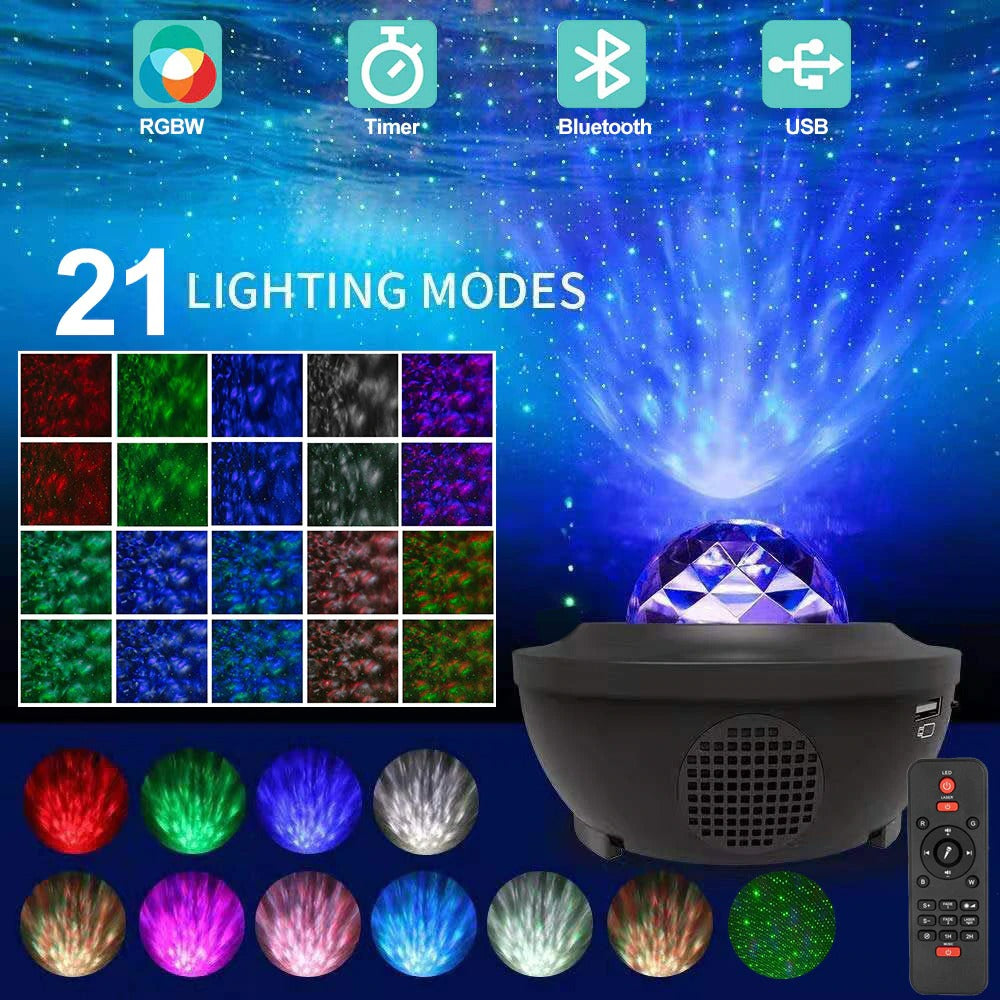 LED Night Star Projector