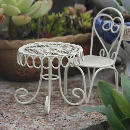 Charming Mini Iron Garden Set