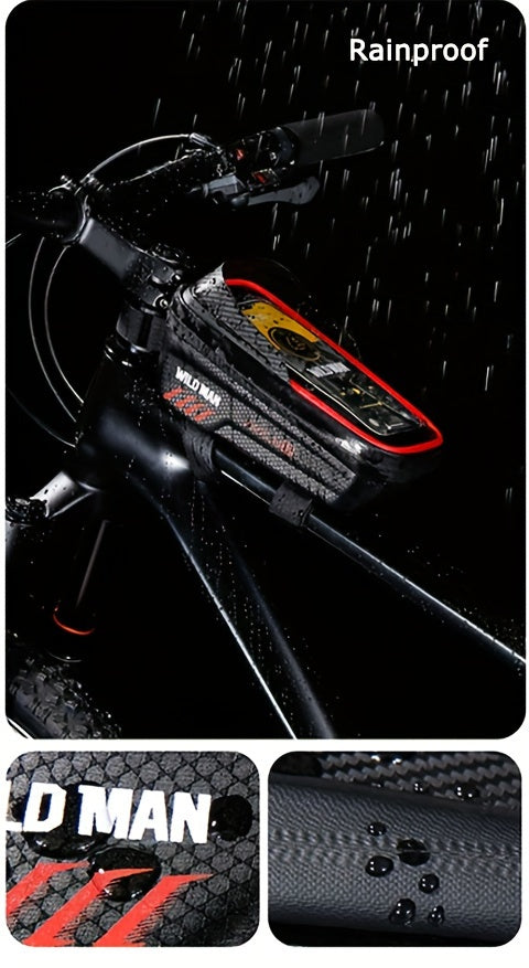 Waterproof Hard Shell Bicycle Frame Bag