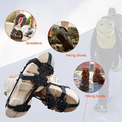 24-Tooth Anti-Slip Crampons