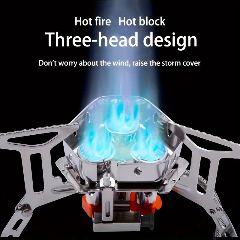 3-Head Camping Stove Set