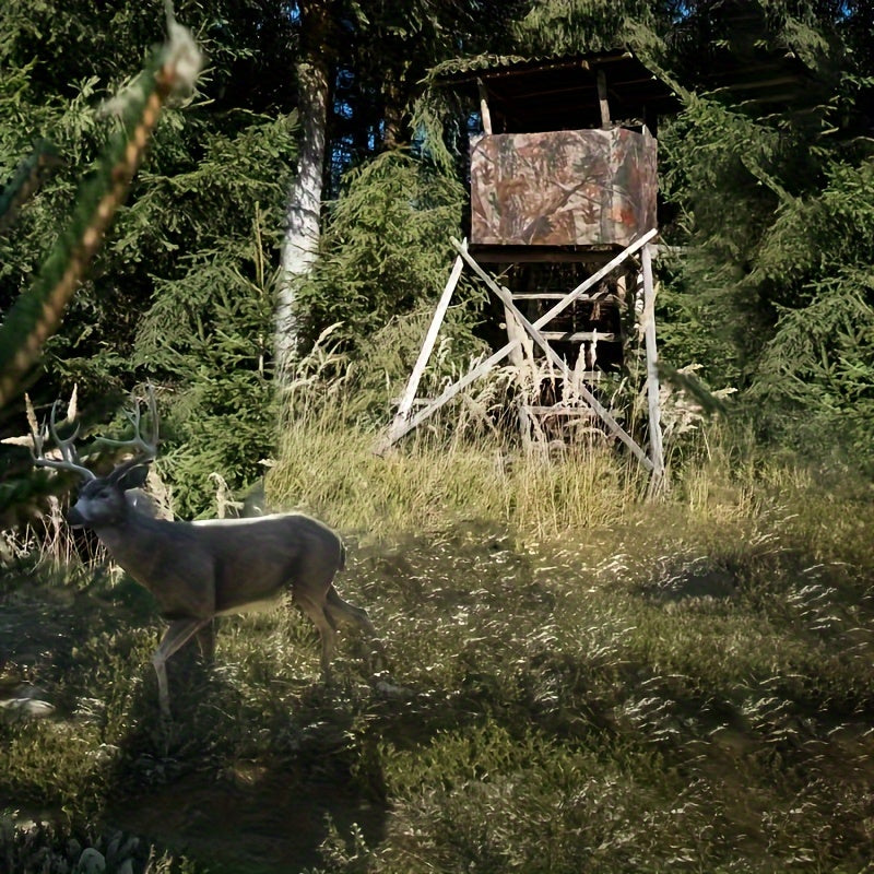 Universal Camouflage Tree Stand Blind Kit