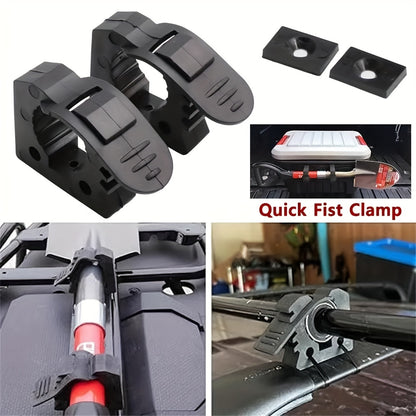 2pcs Synthetic Rubber Quick Fist Clamps