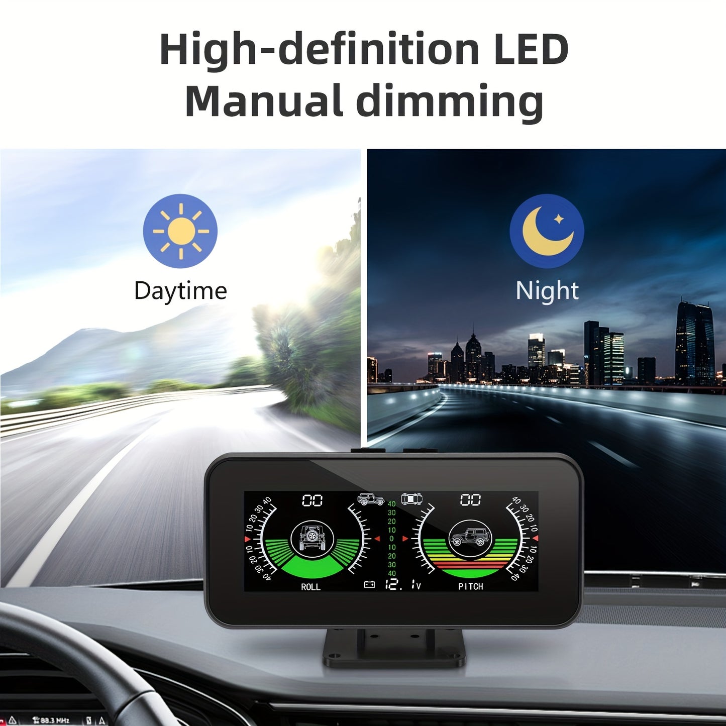 Advanced Car Digital Inclinometer