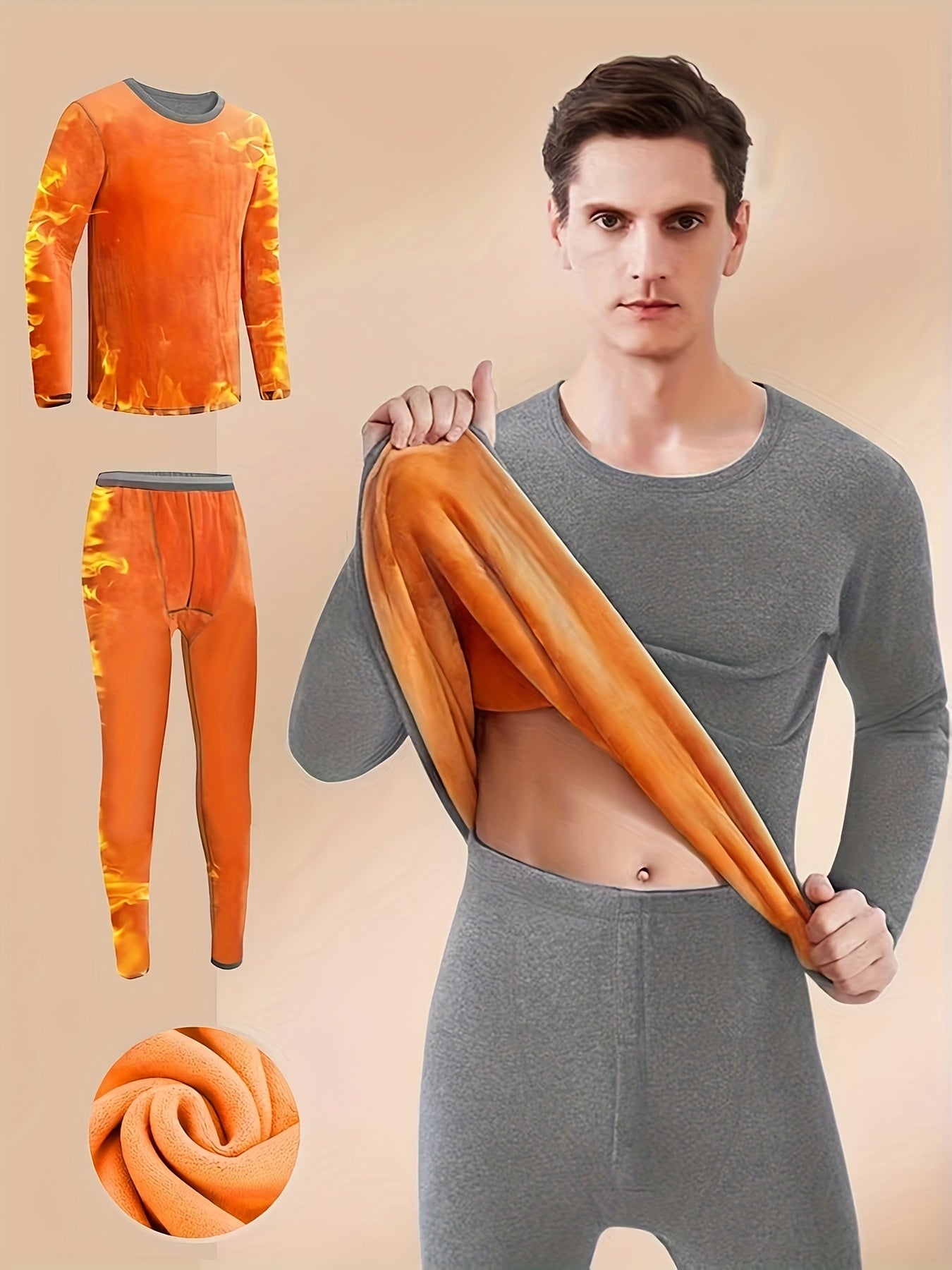 Men's Thermal Underwear Set