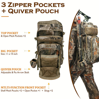 Pro Hunter Camouflage Backpack