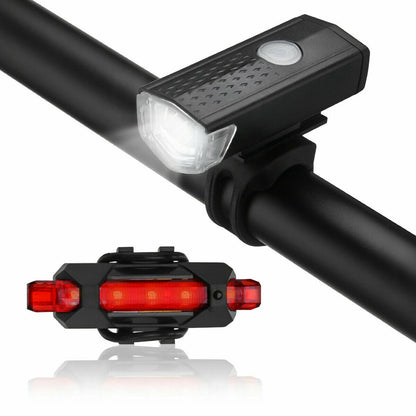 Rechargeable LED Bicycle Headlight Set