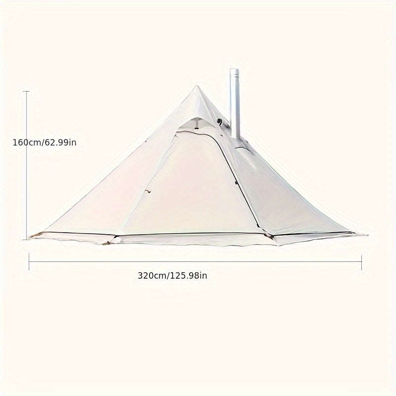 All Weather Camping Pyramid Tent