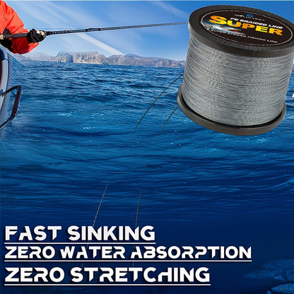 1000yds Braided Fishing Line - 6-100lb Test