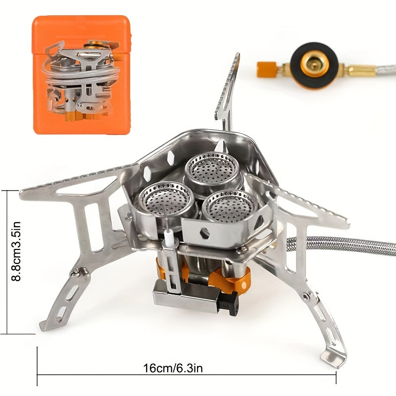 3-Head Camping Stove Set