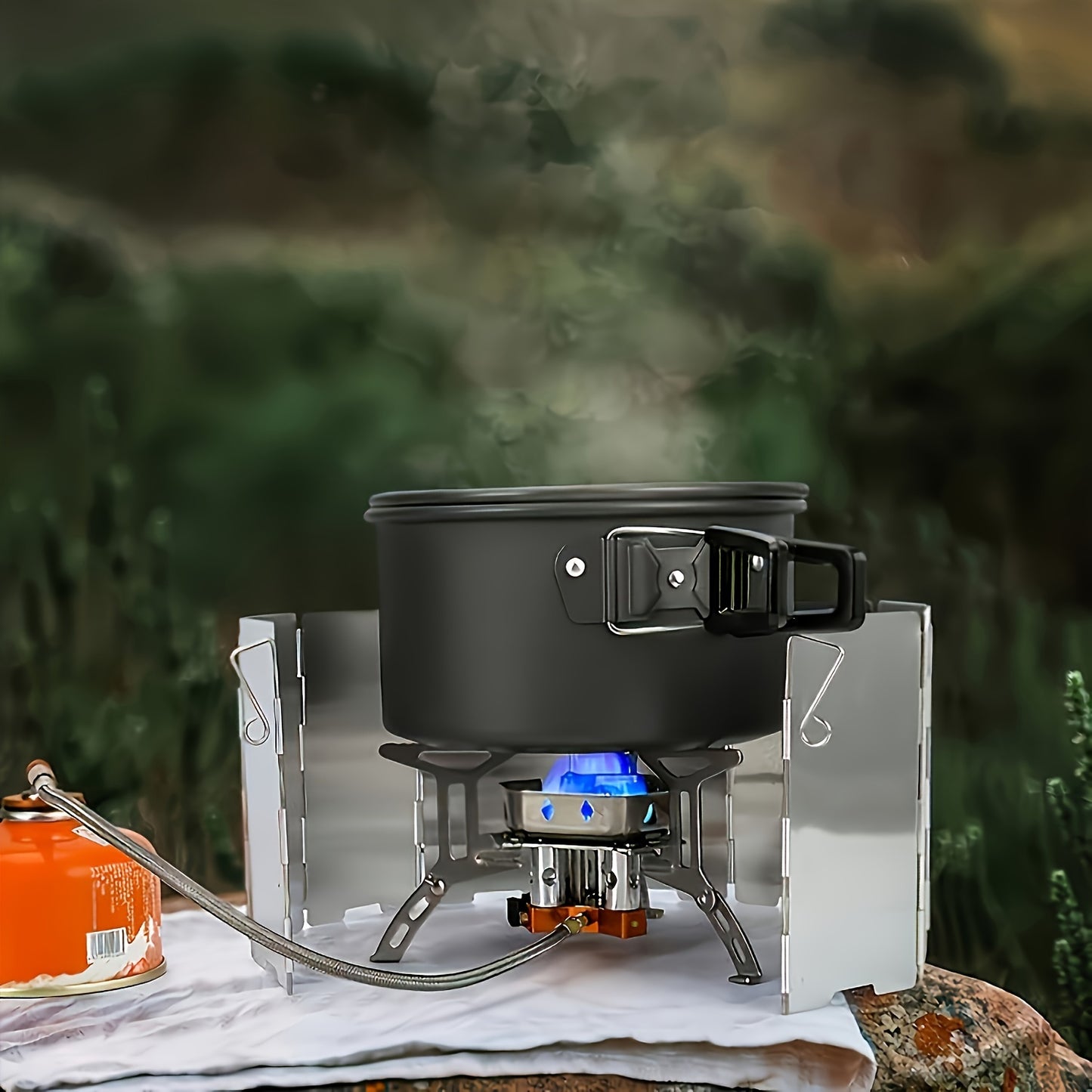 3-Head Camping Stove Set