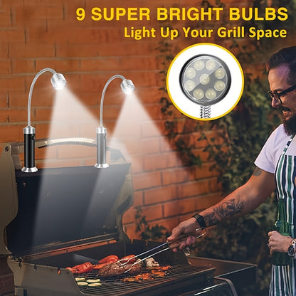 2 pcs Ultra-Bright LED BBQ Grill Lights