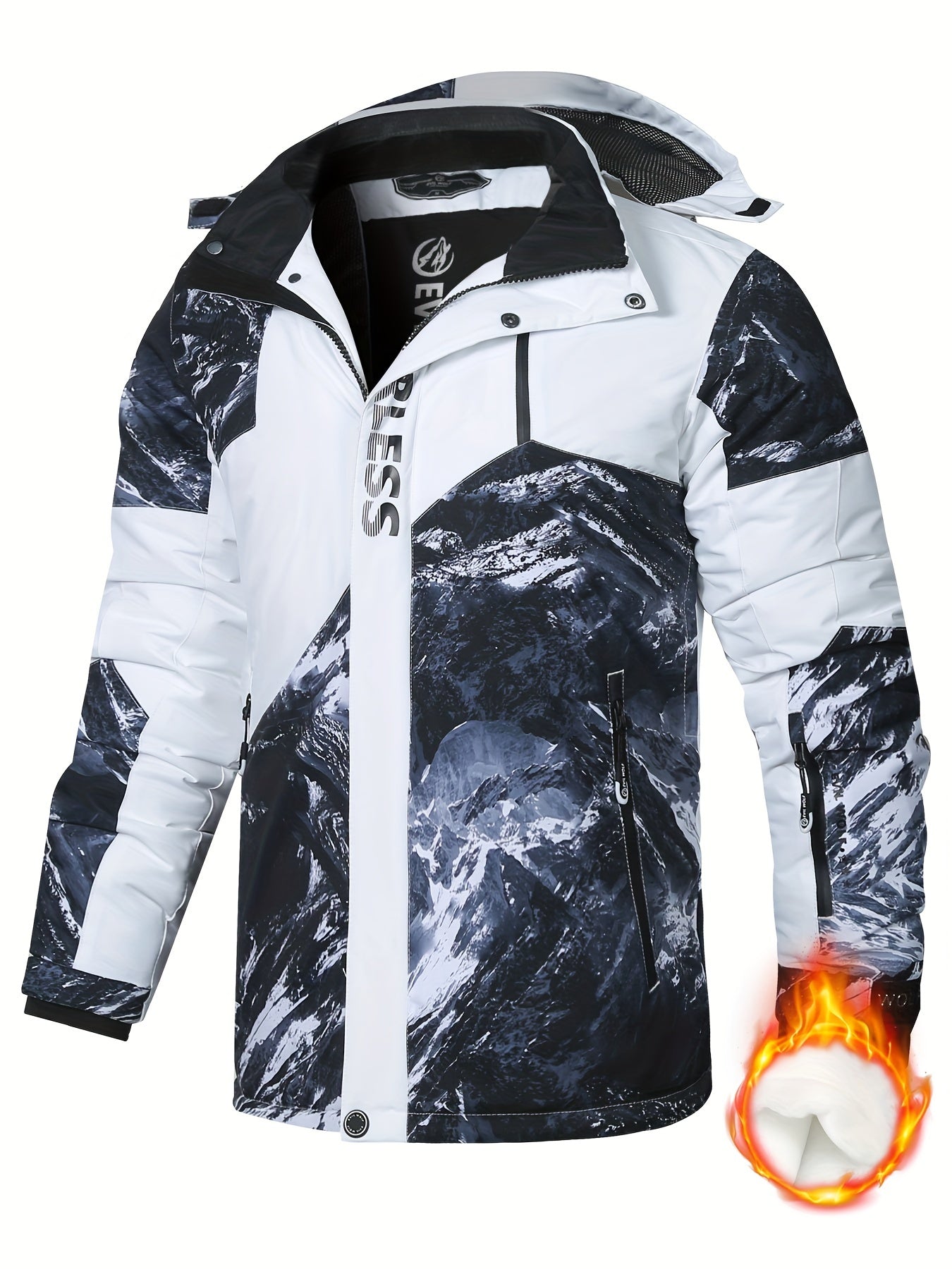 Men's Windproof Ski Jacket