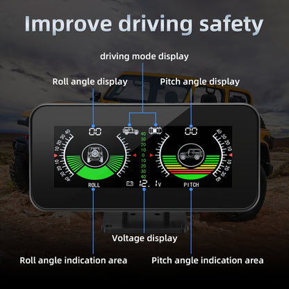 Advanced Car Digital Inclinometer