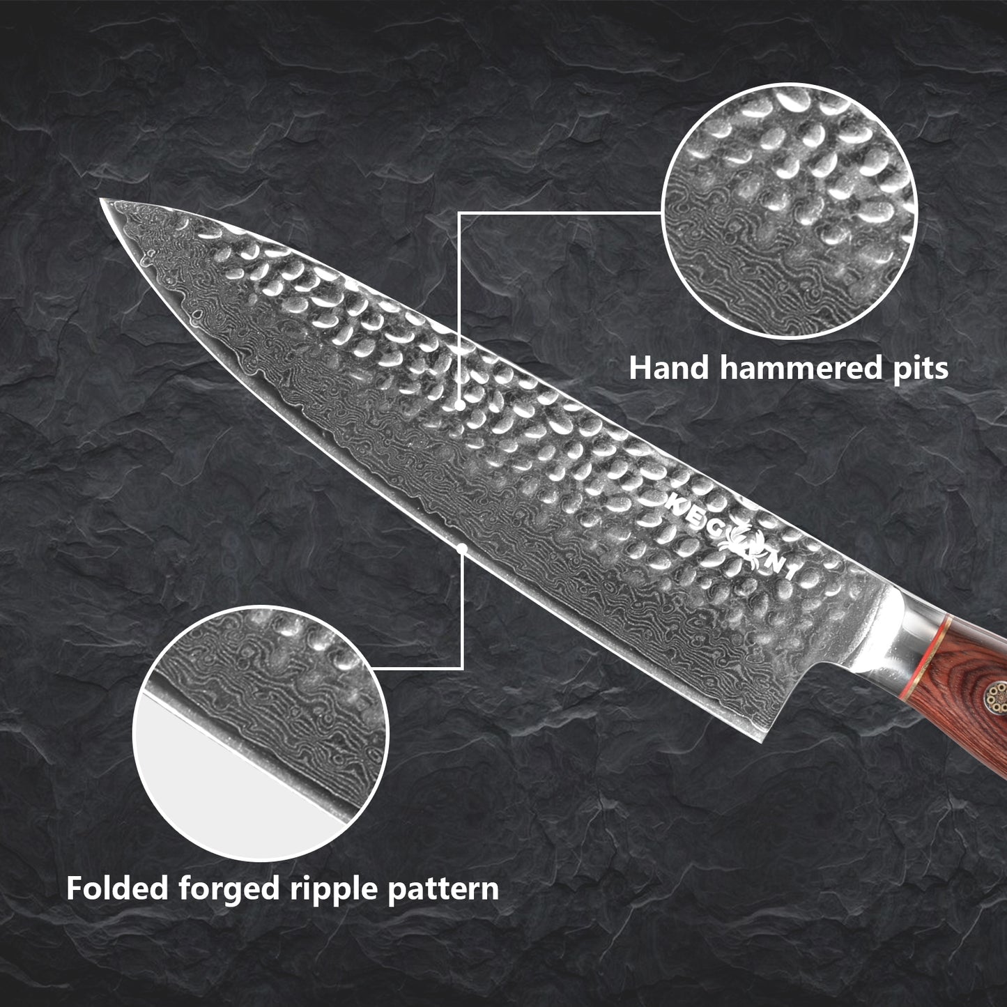 8 Inch Damascus Steel Chef Knife