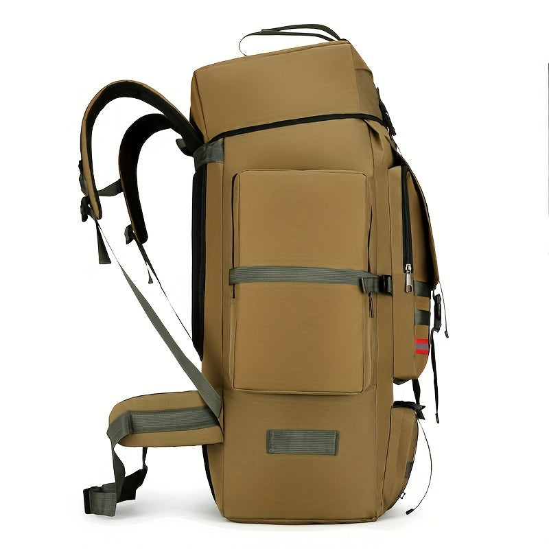 Extra-Large Capacity Water-Resistant Camping Backpack