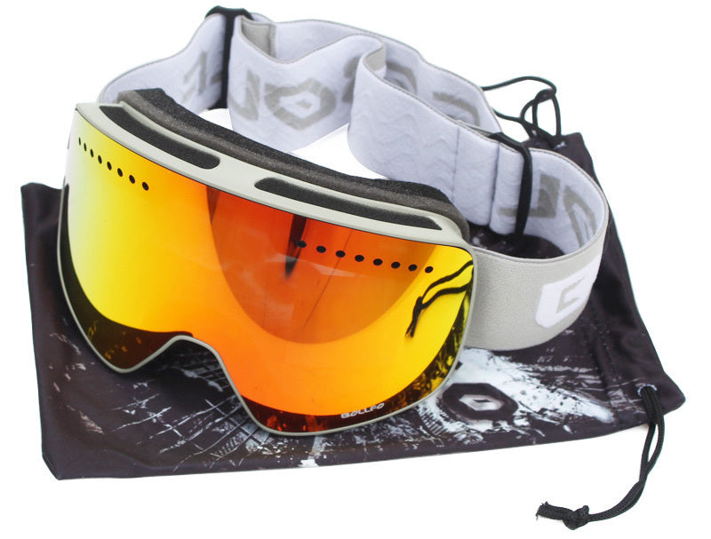 Magnetic Double Layer Ski Lens/Ski Goggles