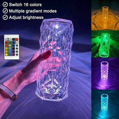 LED Crystal Table Lamp