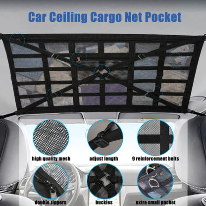 Heavy-Duty Car Ceiling Cargo Net