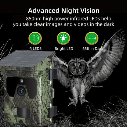 50MP 4K Wildlife Trail Camera