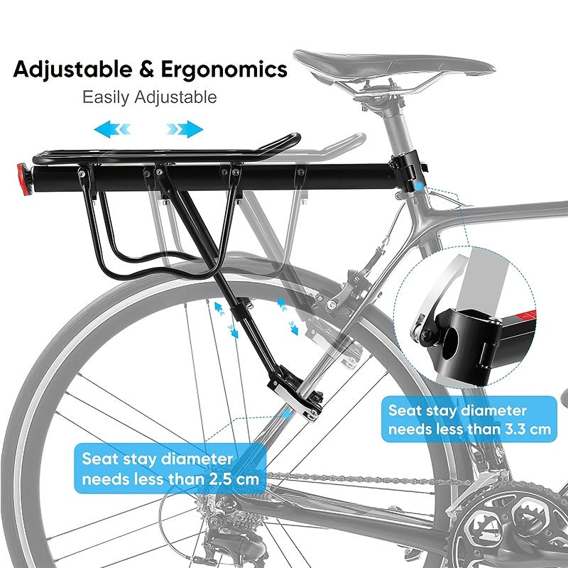 Heavy-Duty Bicycle Rear Rack