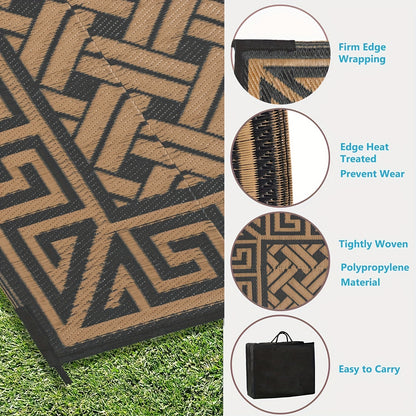 Reversible Waterproof Outdoor Rug