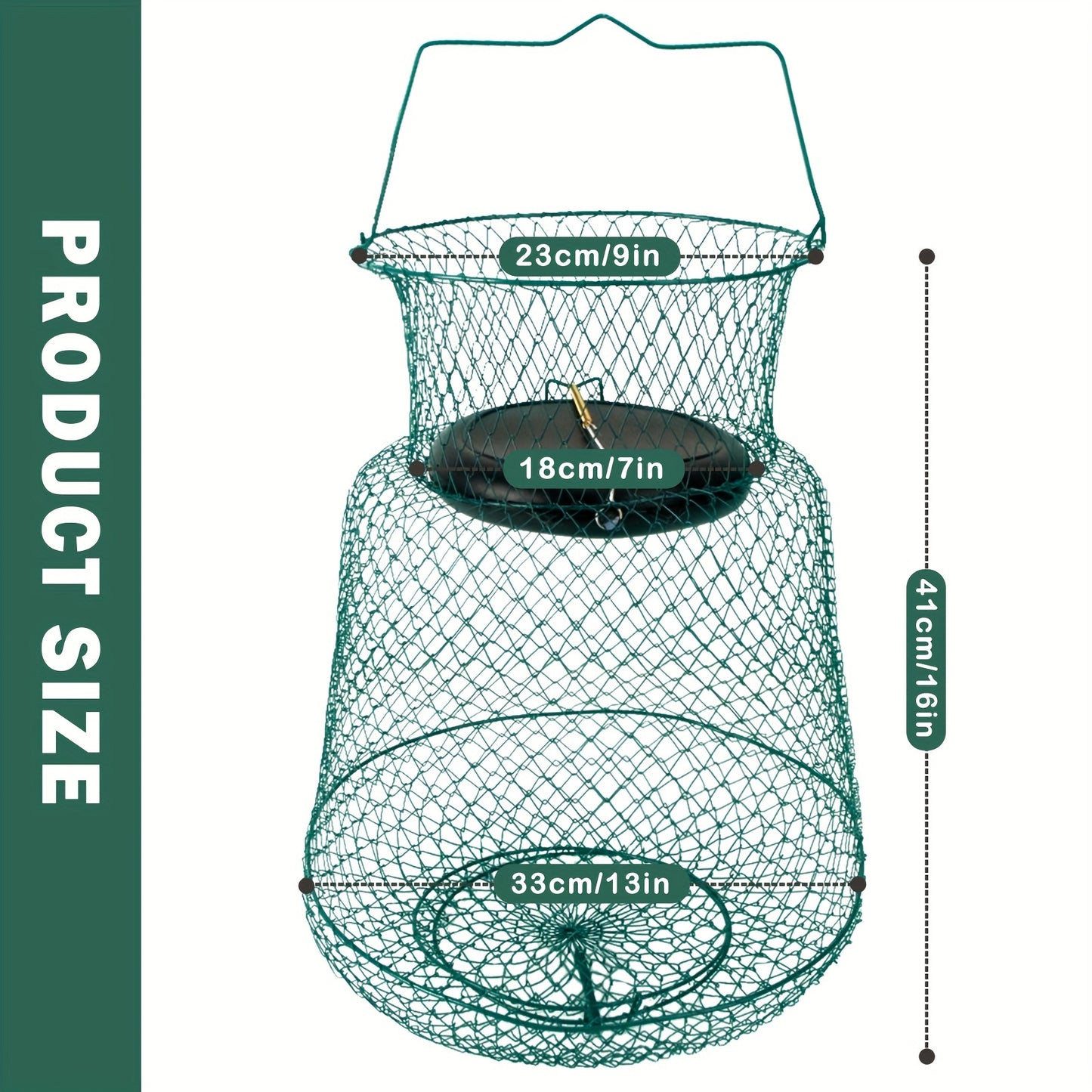 Collapsible Rust-Resistant Fish Basket