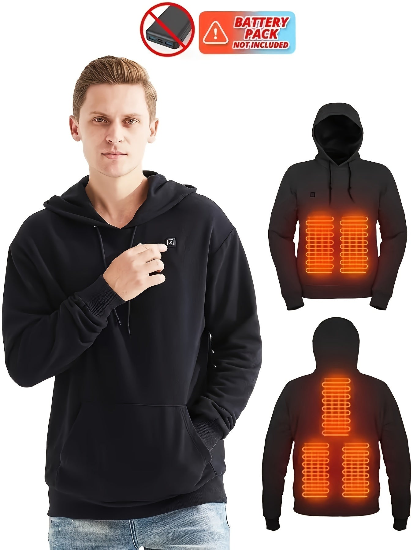 Intelligent Electric Hooded Sweatshirt