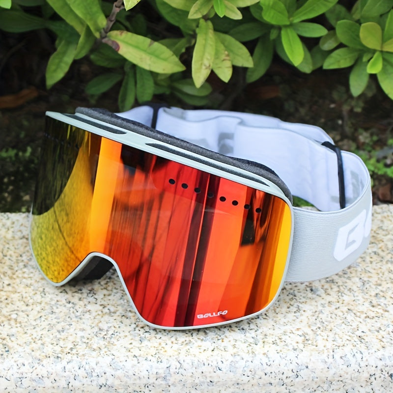 Magnetic Double Layer Ski Lens/Ski Goggles