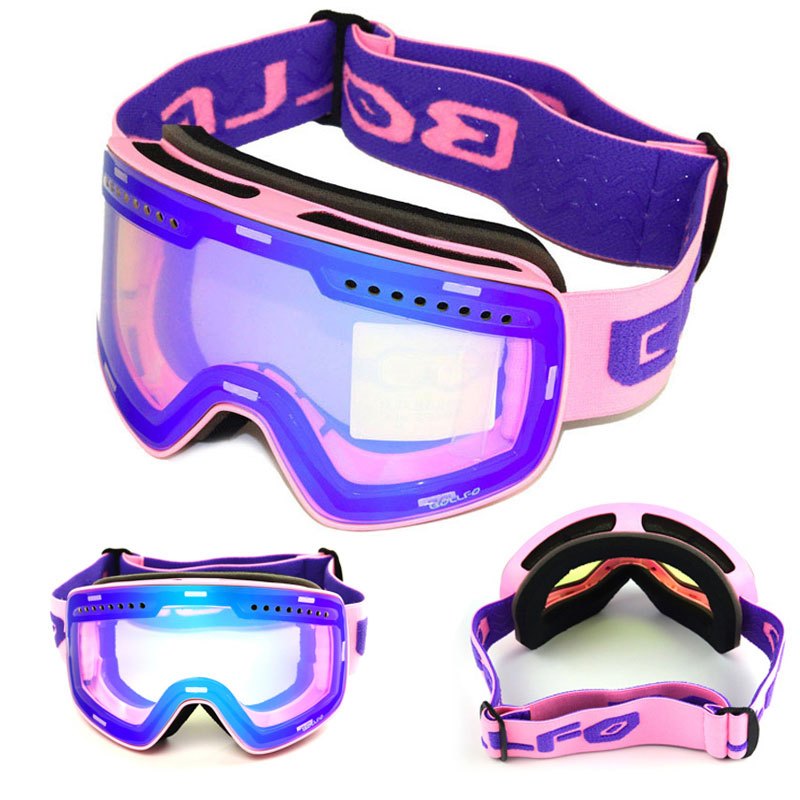 Magnetic Double Layer Ski Lens/Ski Goggles