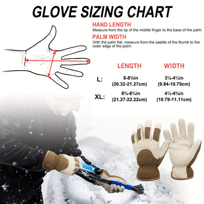 Thermal Waterproof Insulated Work Gloves