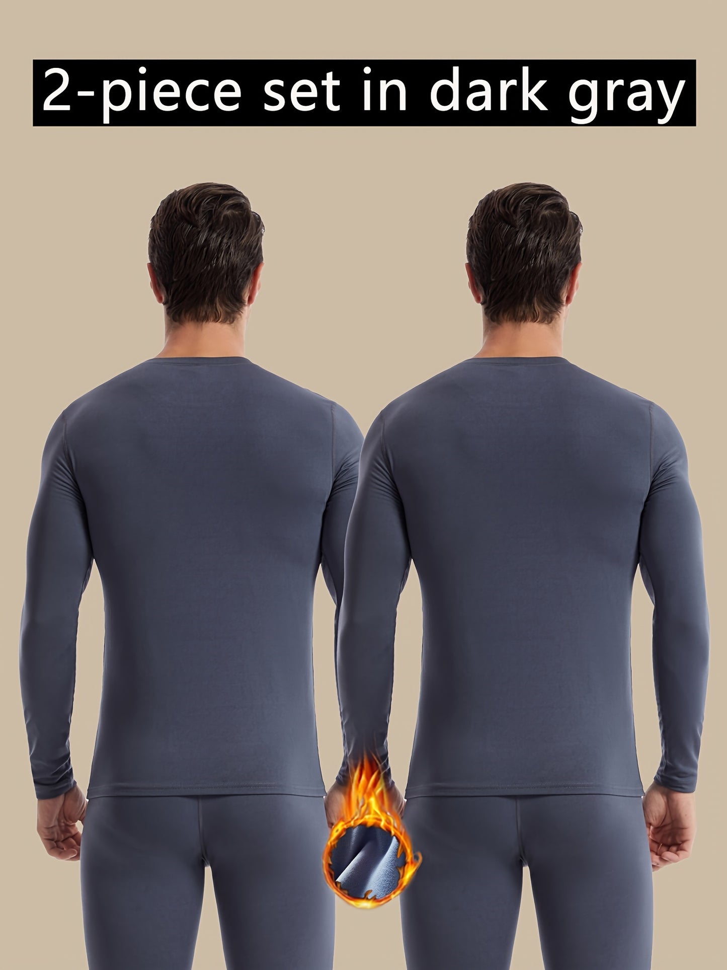 2-Piece Set Men's Thermal Underwear