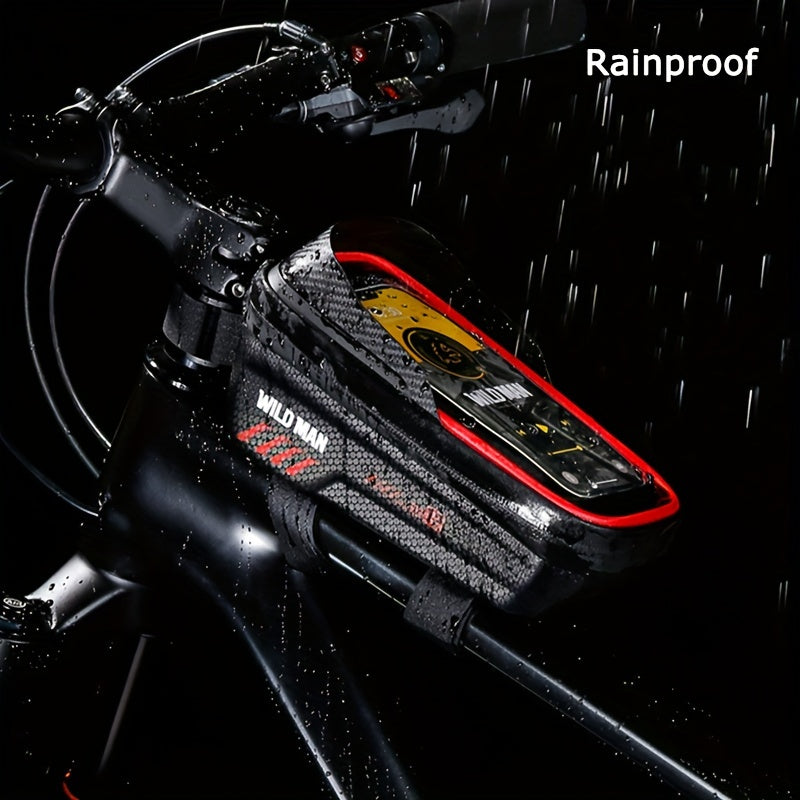 Waterproof Hard Shell Bicycle Frame Bag